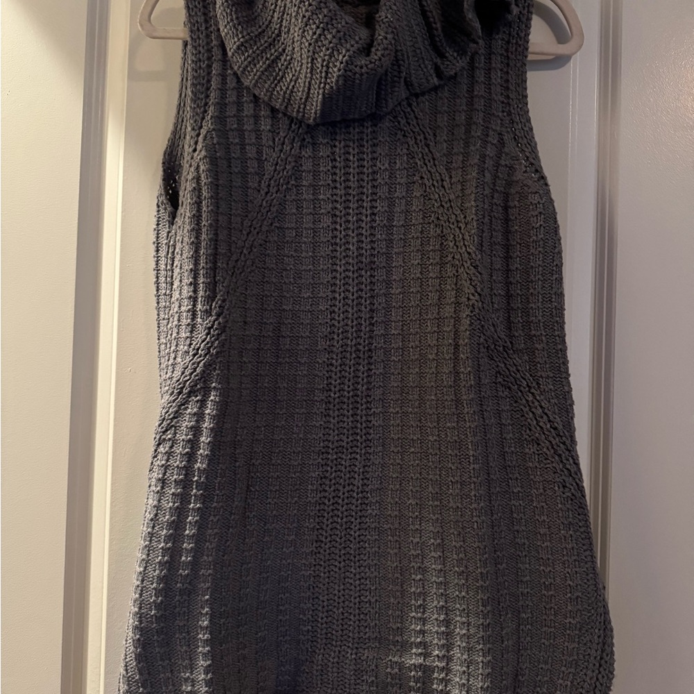 Banana Republic Charcoal Cowl Neck Sweater